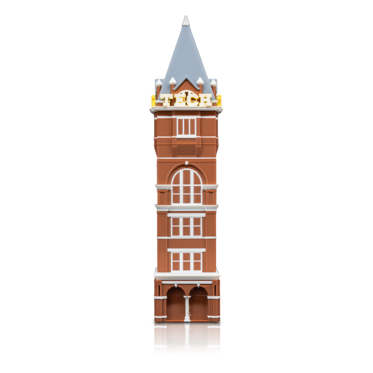 Tech Tower 3D Replica | Atlanta, Georgia | Graduation Gift & Fan Memorabilia & Home, Dorm, Office Décor