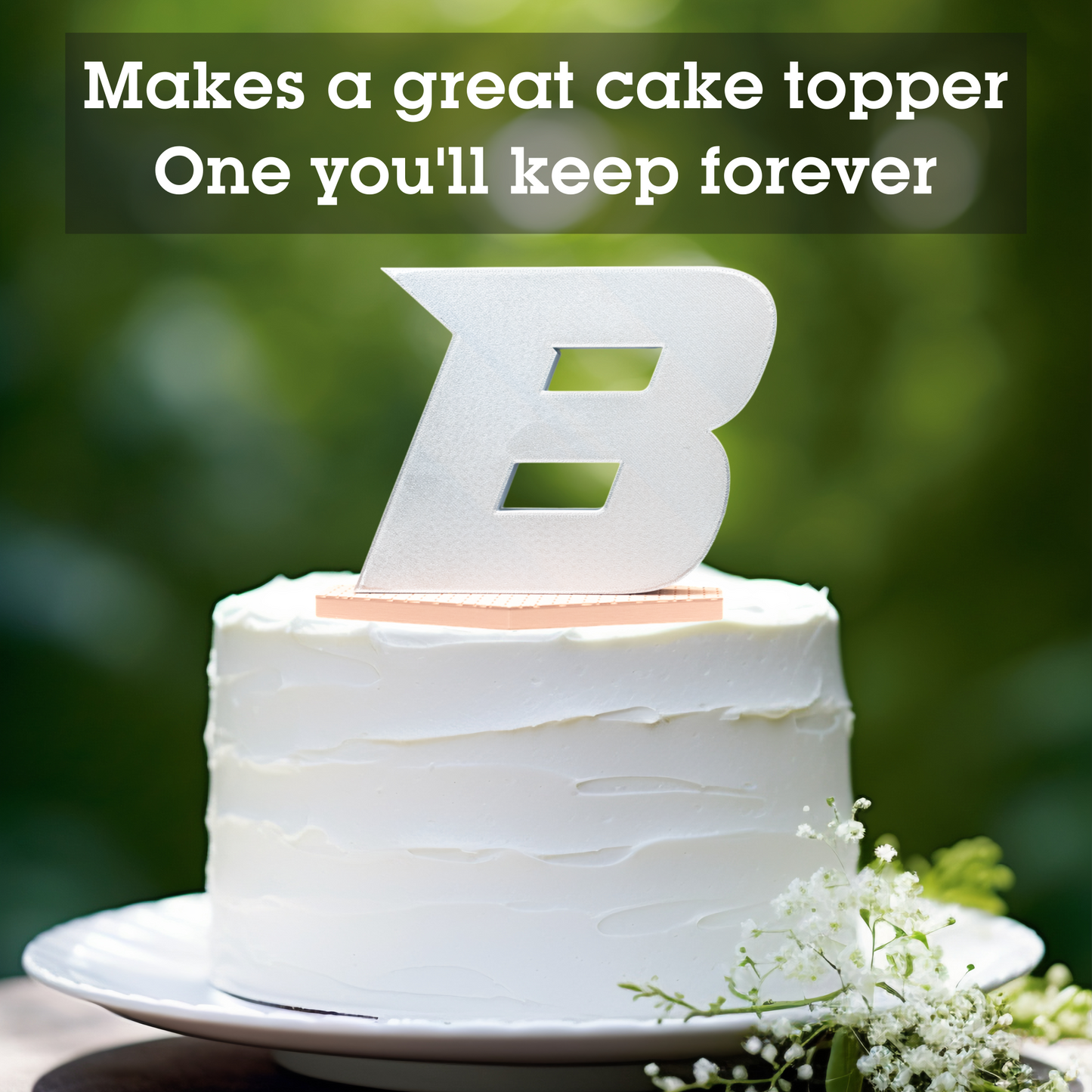 Boise B Statue 3D Replica | Boise, Idaho | Graduation Gift & Fan Memorabilia & Home, Dorm, Office Décor