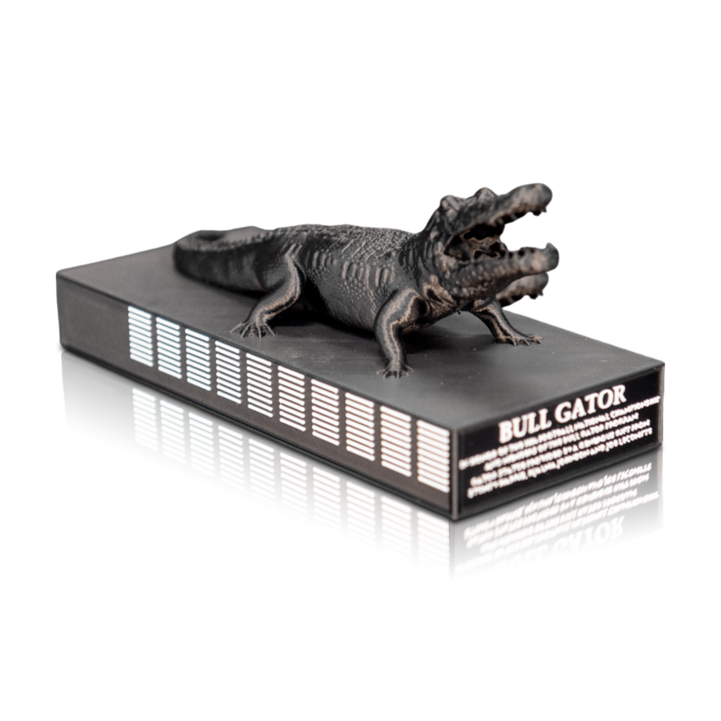 Bull Gator Statue 3D Replica | Gainesville, Florida | Graduation Gift & Fan Memorabilia & Home, Dorm, Office Décor
