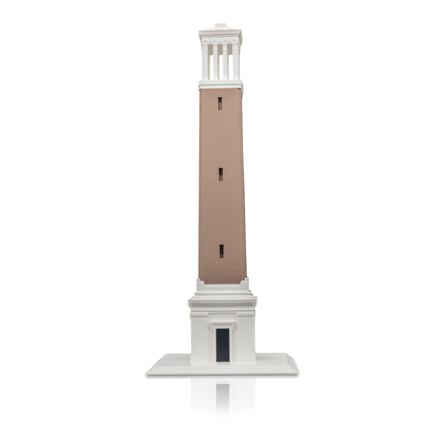 Denny Chimes Tower 3D Replica | Tuscaloosa, Alabama | Graduation Gift & Fan Memorabilia Home, Dorm, Office Décor