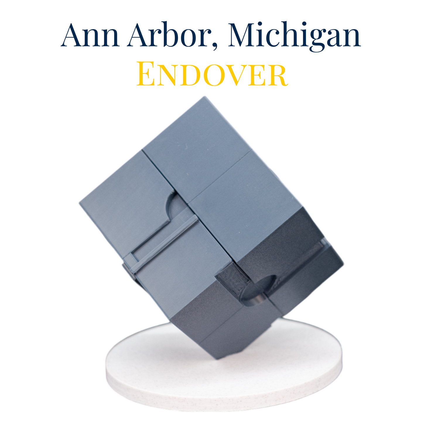 Endover 3D Replica | Ann Arbor, Michigan | Graduation Gift & Fan Memorabilia & Home, Dorm, Office Décor