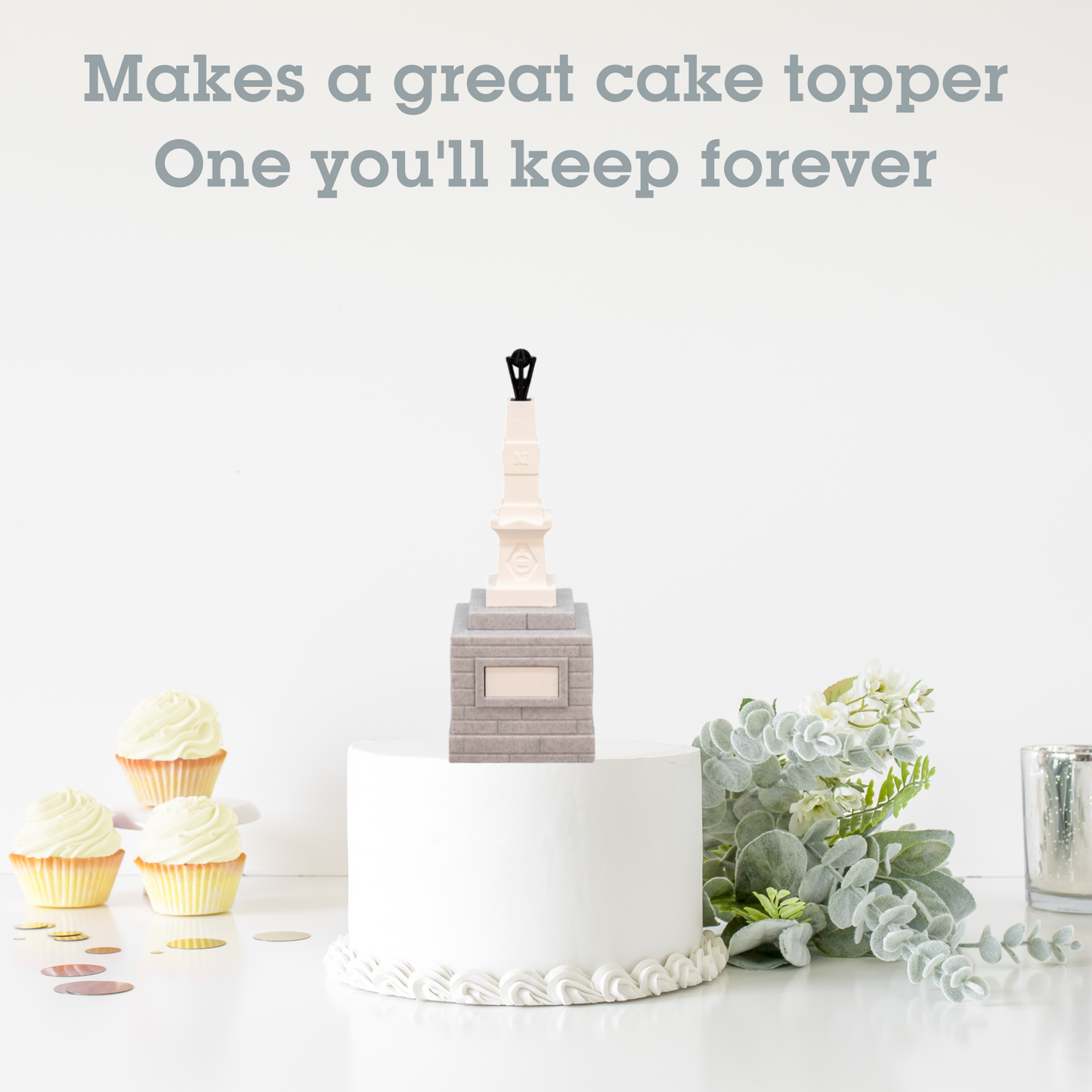 Maxcy Monument 3D Replica | Columbia, South Carolina | Graduation Gift & Fan Memorabilia & Home, Dorm, Office Décor