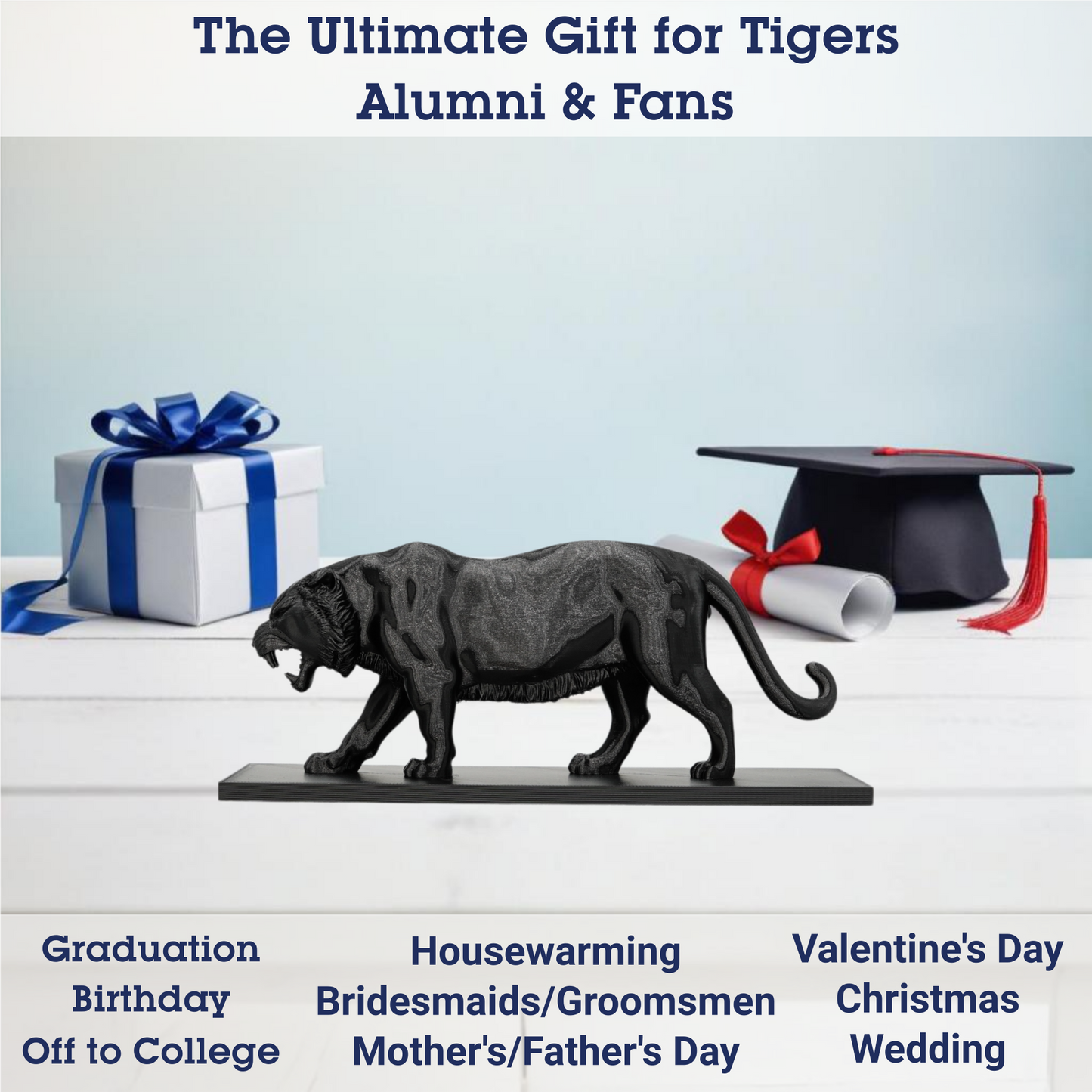 Mike The Tiger 3D Replica | Baton Rouge, Louisiana | Graduation Gift & Fan Memorabilia & Home, Dorm, Office Décor