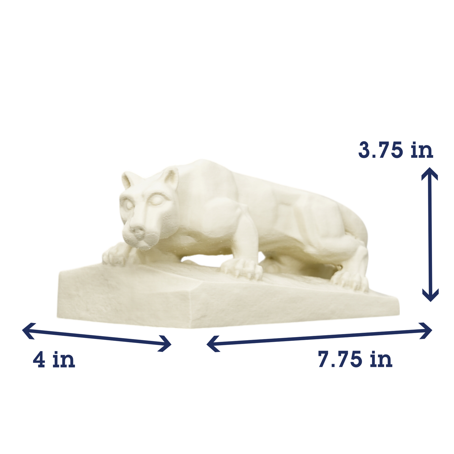 Nittany Lion Shrine 3D Replica | State College, Pennsylvania | Graduation Gift & Fan Memorabilia & Home, Dorm, Office Décor