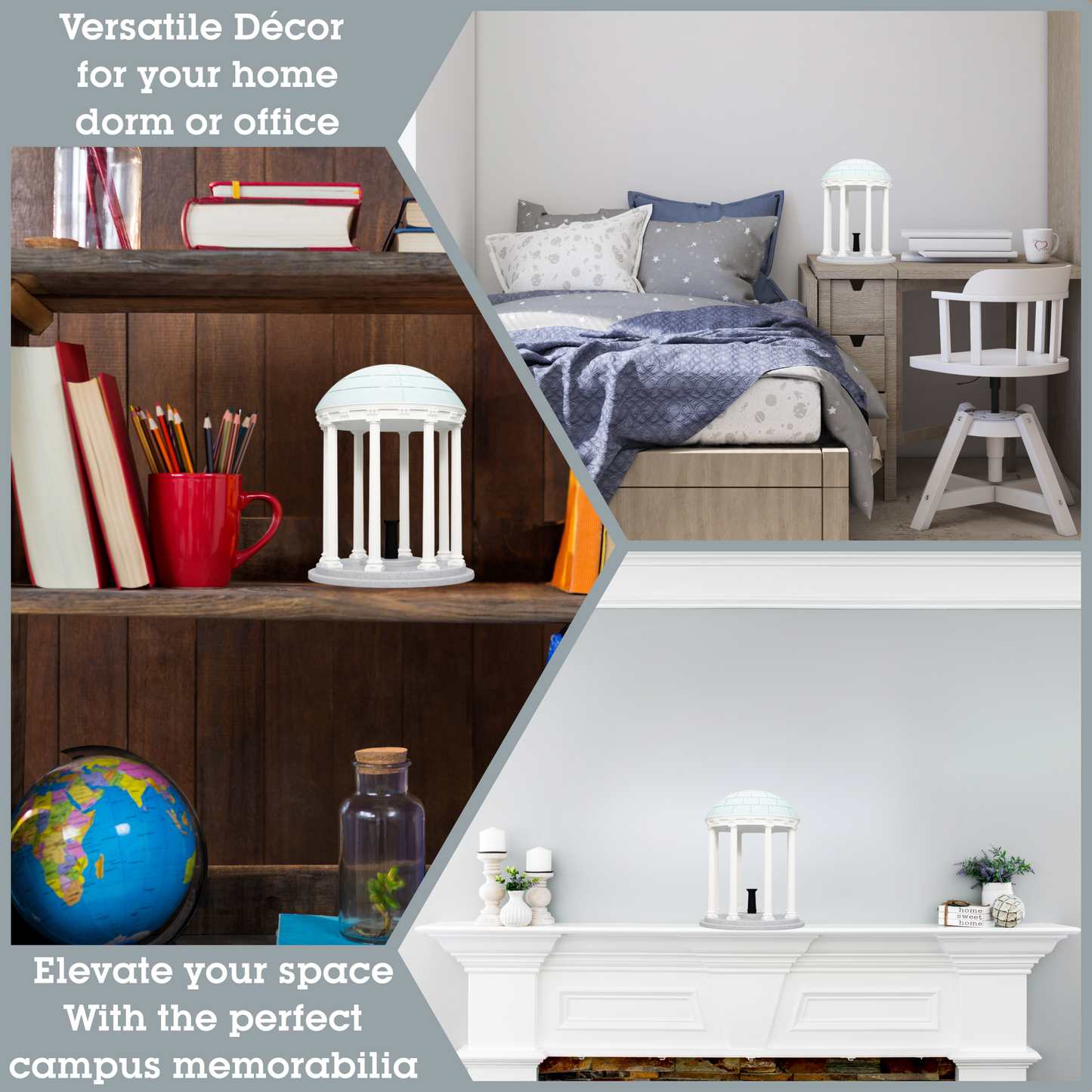 Old Well 3D Replica | Chapel Hill, North Carolina | Graduation Gift & Fan Memorabilia & Home, Dorm, Office Décor