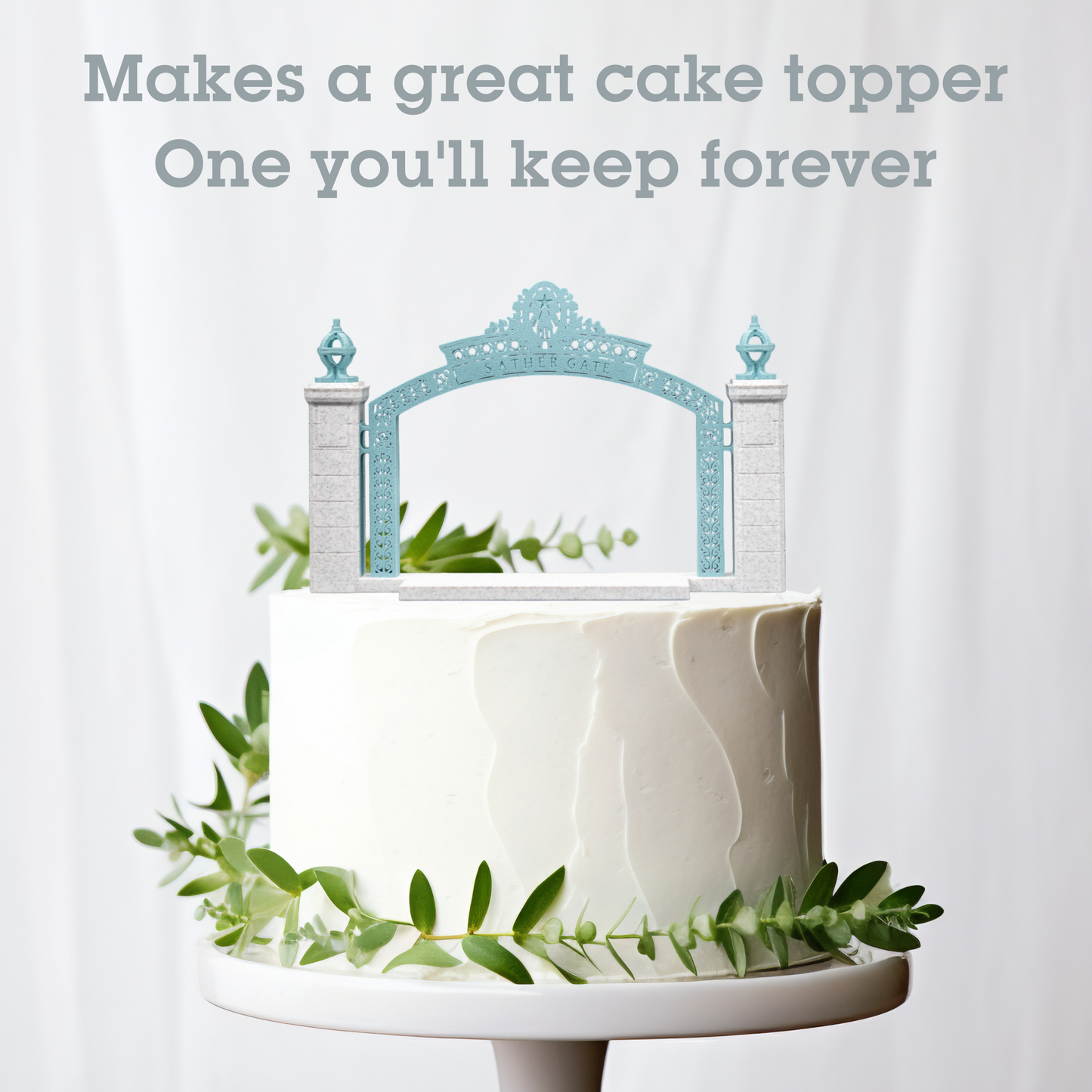 Sather Gate 3D Replica | Berkeley, California | Graduation Gift & Fan Memorabilia & Home, Dorm, Office Décor