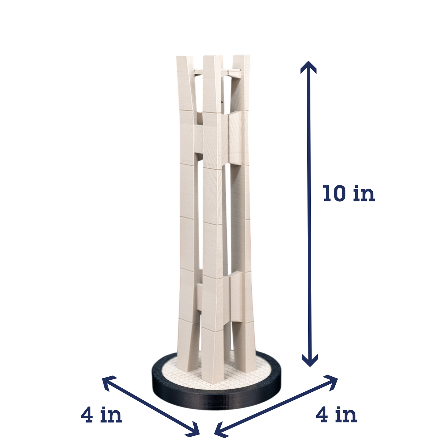 Temple Belltower 3D Replica | Philadelphia, Pennsylvania | Graduation Gift & Fan Memorabilia & Home, Dorm, Office Décor