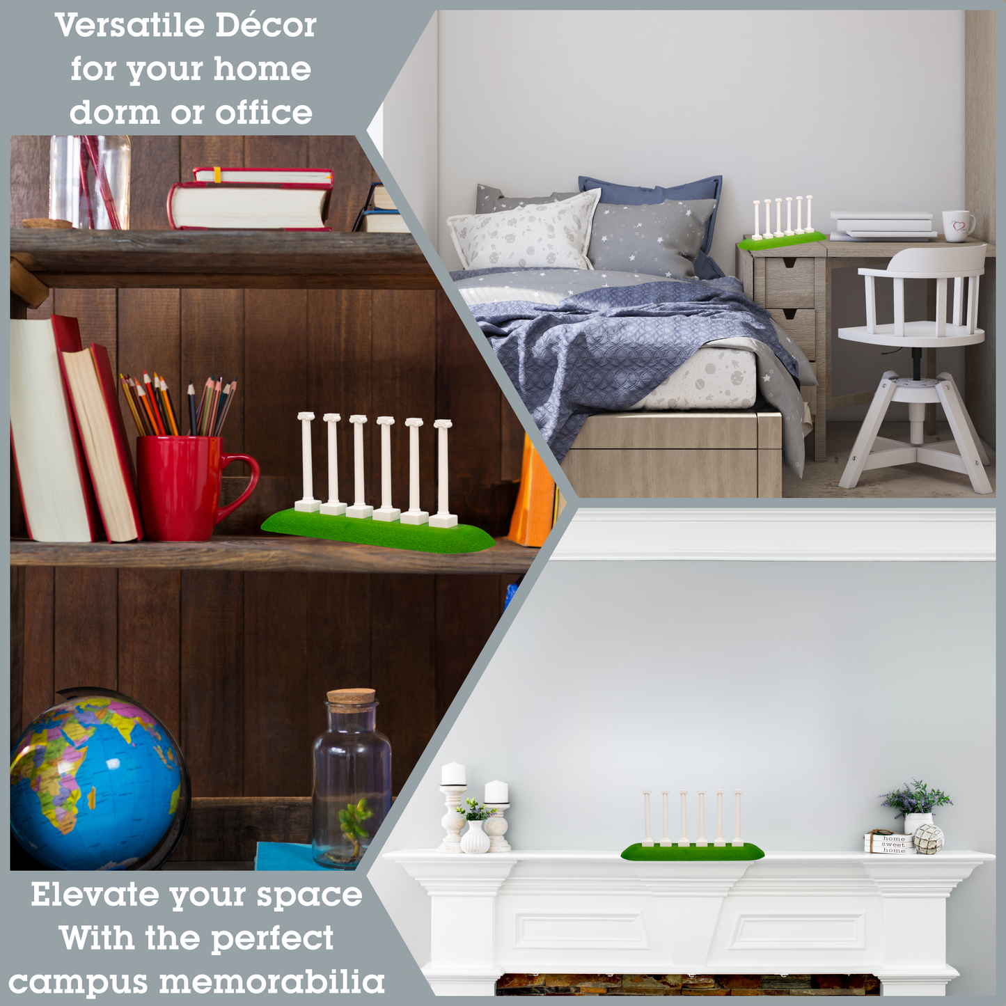 The Columns 3D Replica | Columbia, Missouri | Graduation Gift & Fan Memorabilia & Home, Dorm, Office Décor