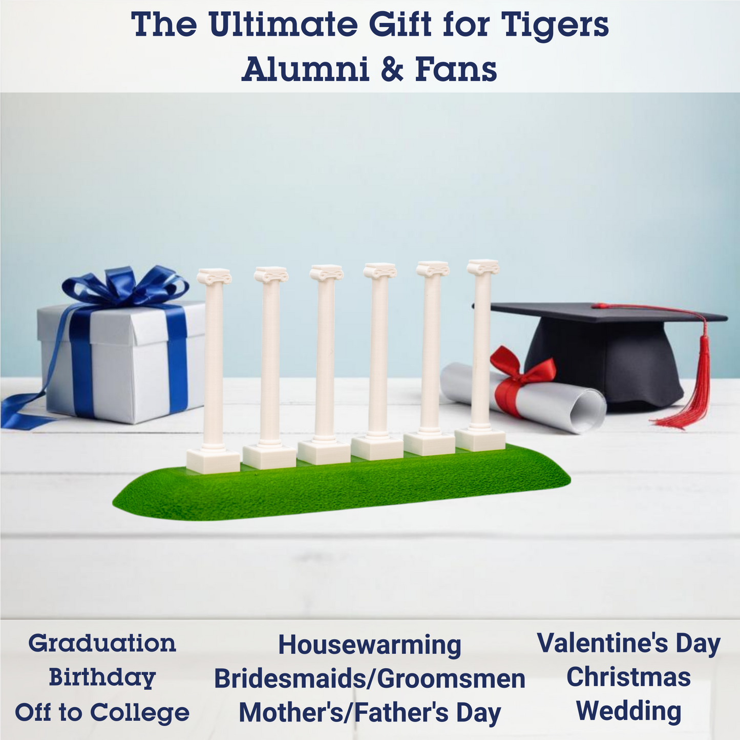 The Columns 3D Replica | Columbia, Missouri | Graduation Gift & Fan Memorabilia & Home, Dorm, Office Décor