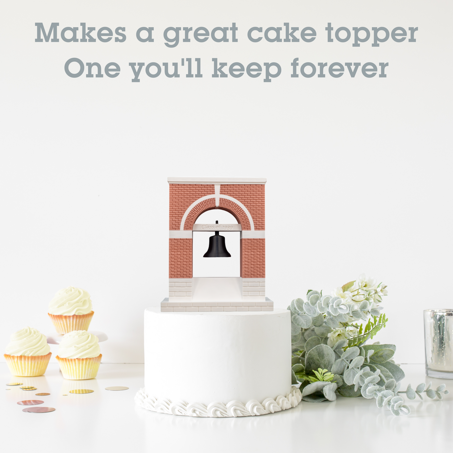 Tillman Hall Bell 3D Replica | Clemson, South Carolina | Graduation Gift & Fan Memorabilia & Home, Dorm, Office Décor