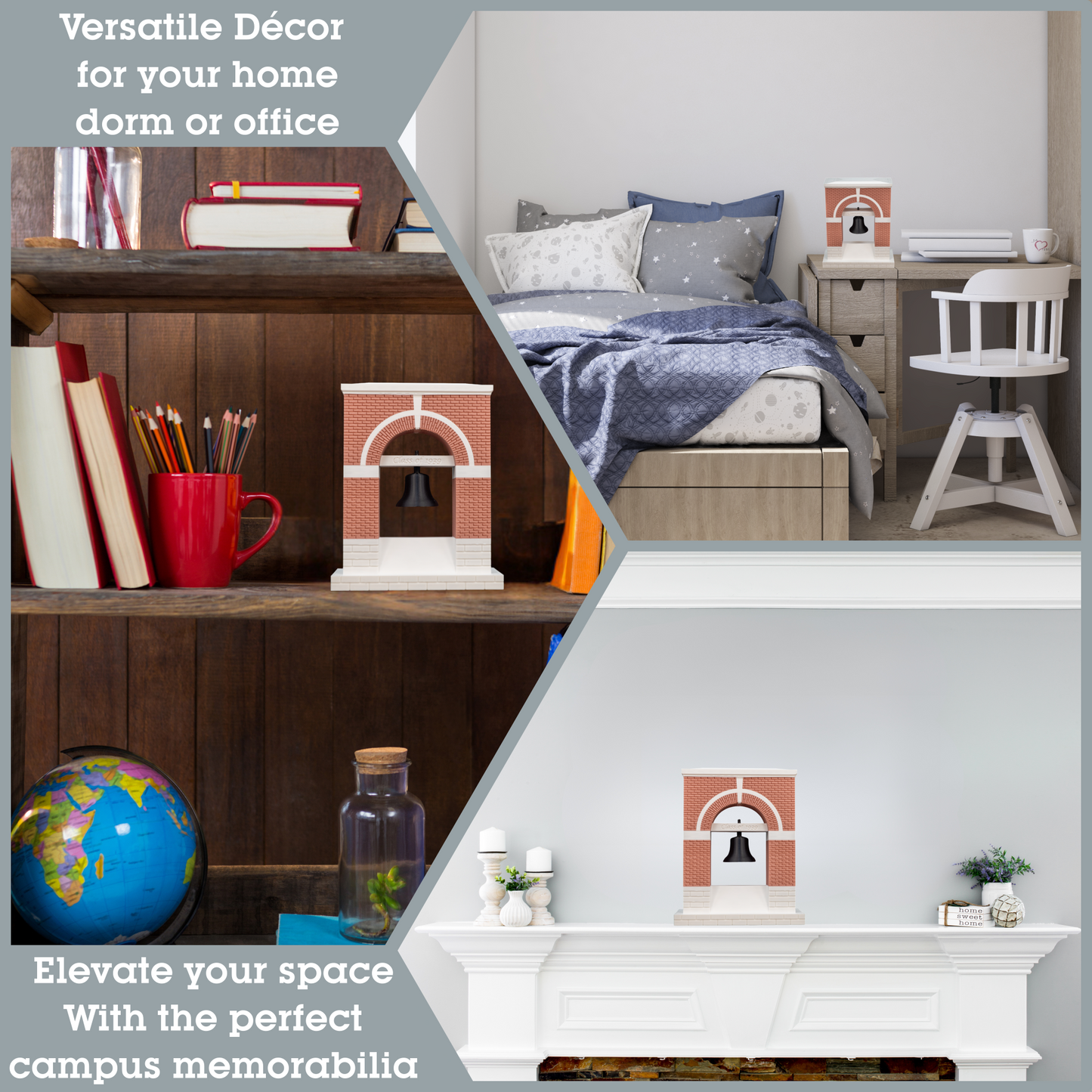 Tillman Hall Bell 3D Replica | Clemson, South Carolina | Graduation Gift & Fan Memorabilia & Home, Dorm, Office Décor