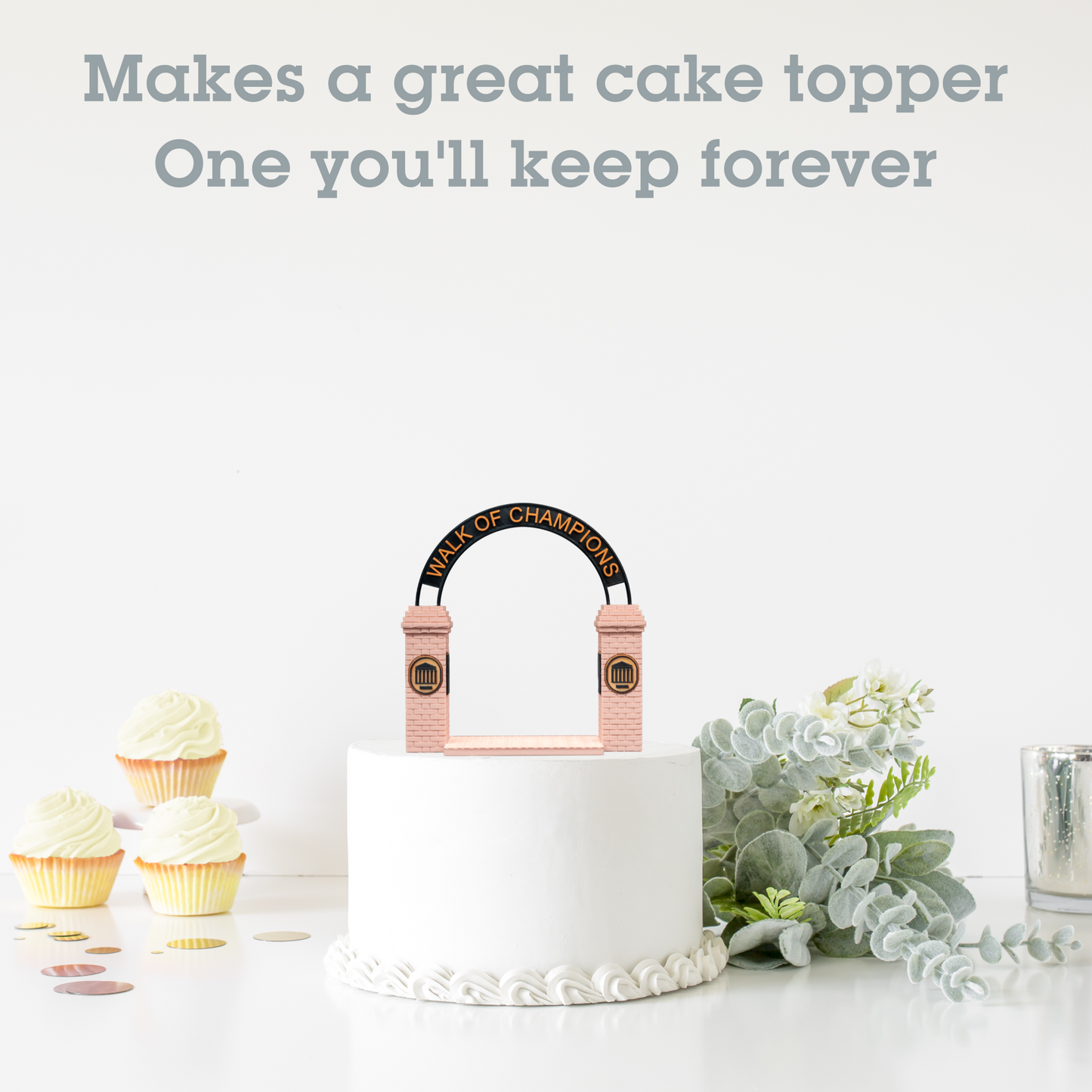 Walk of Champions 3D Replica | Oxford, Mississippi | Graduation Gift & Fan Memorabilia & Home, Dorm, Office Décor