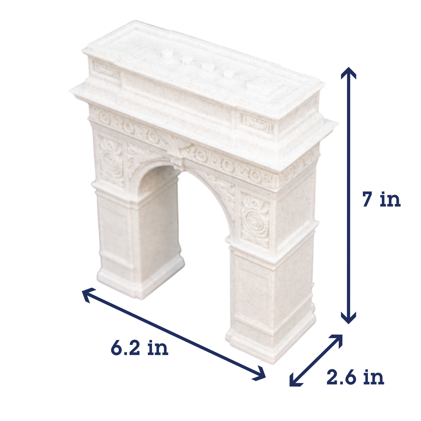 Washington Square Arch 3D Replica | Manhattan, New York | Graduation Gift & Fan Memorabilia & Home, Dorm, Office Décor