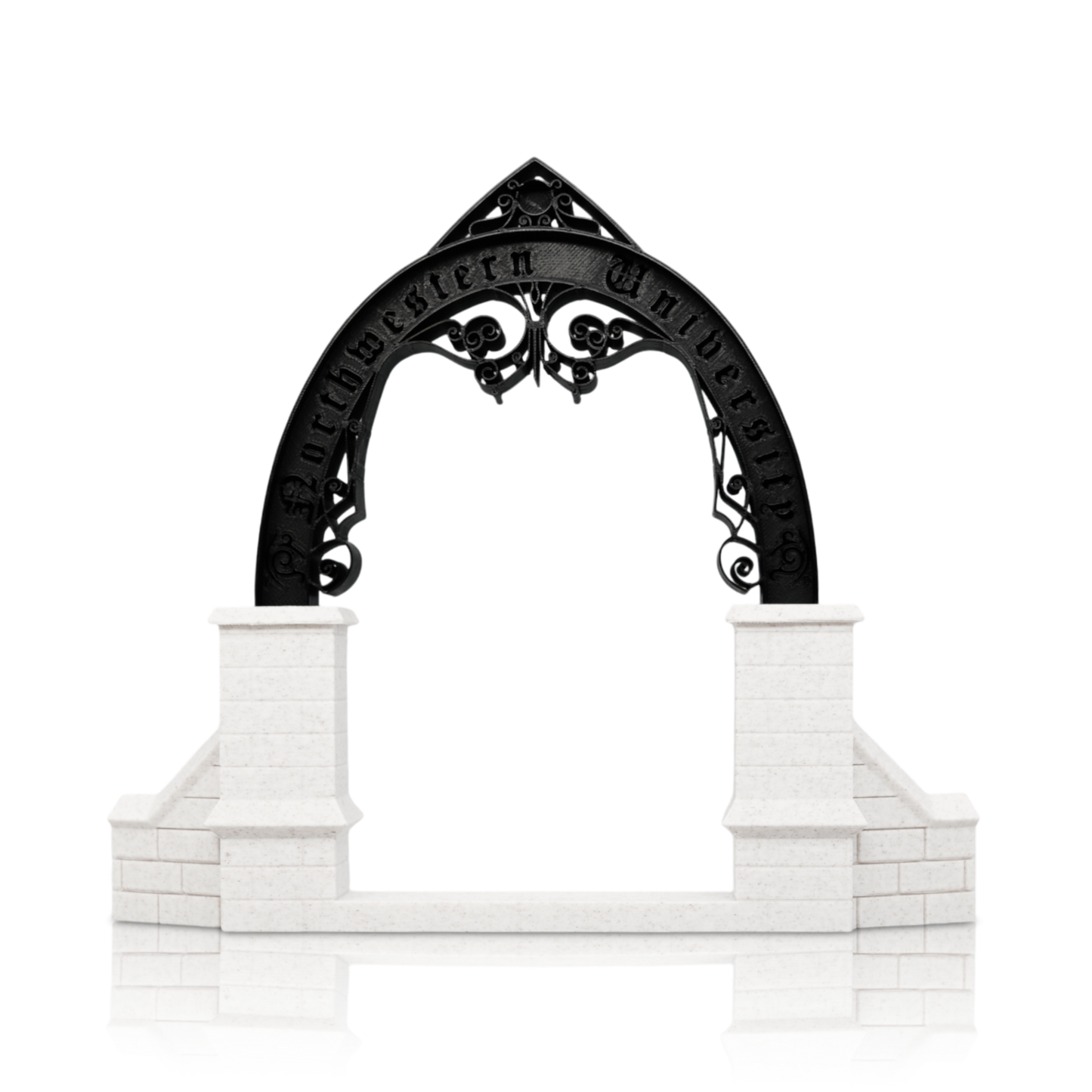 Weber Arch 3D Replica | Evanston, Illinois | Graduation Gift & Fan Memorabilia & Home, Dorm, Office Décor